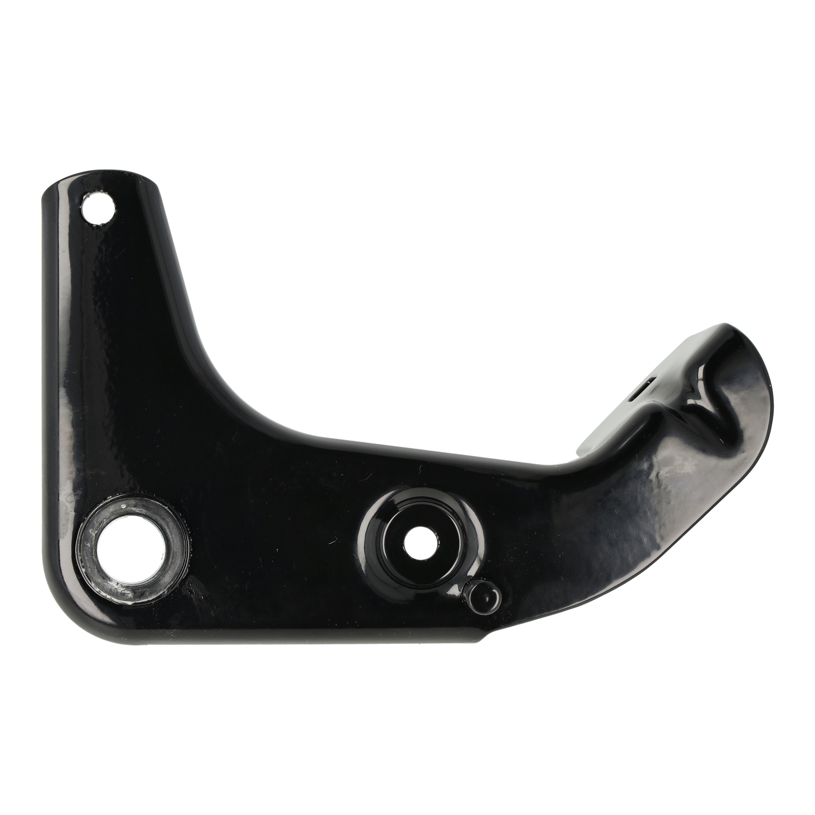 Cojinete de motor completo - lado derecho - negro - con casquillo silencioso - S50, S51, S53, S70, S83