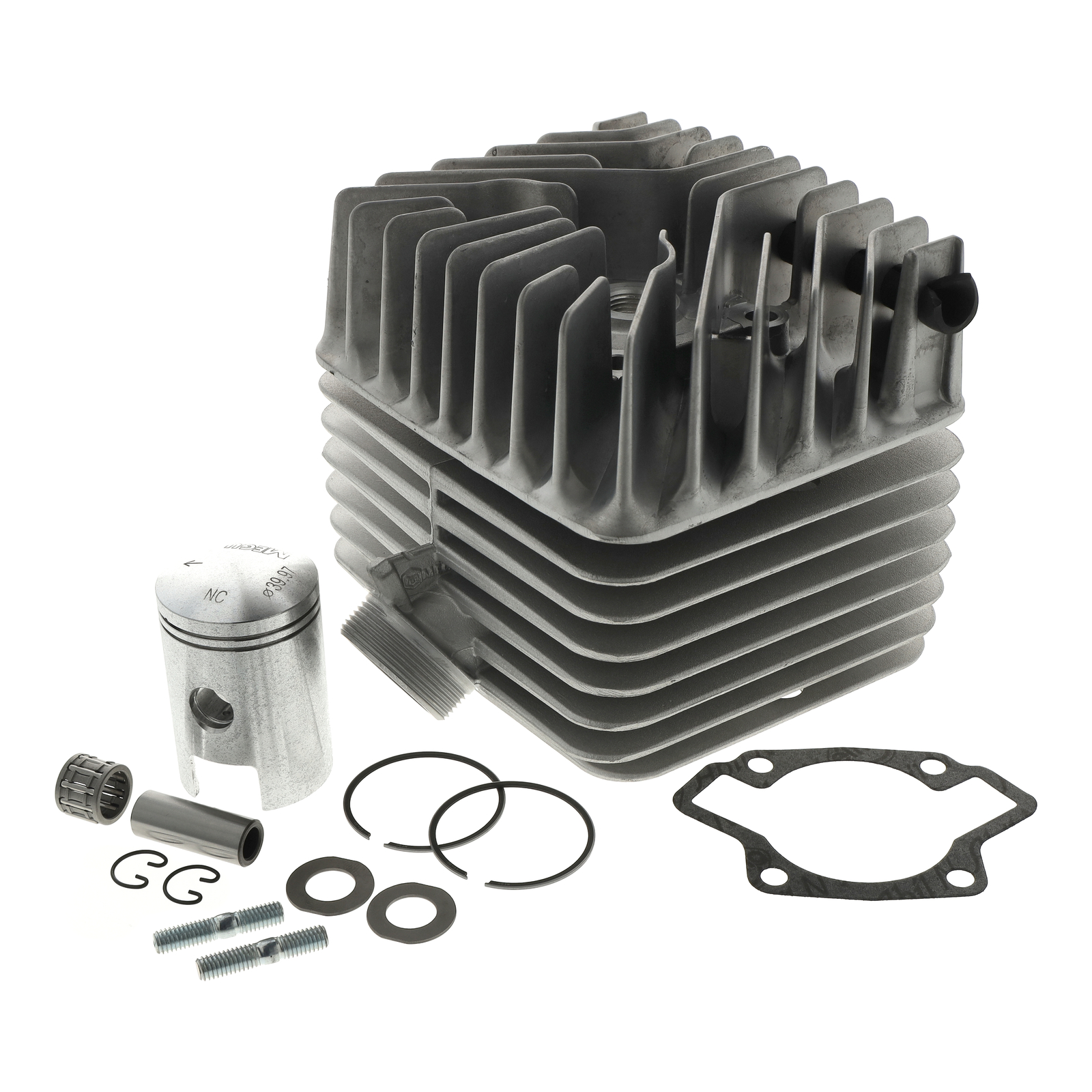 Zylinderset kpl. mit Kolben und Zylinderkopf für S50/M53-Motor - 50ccm, Ø40 mm, 60 km/h, NPC-Beschichtung