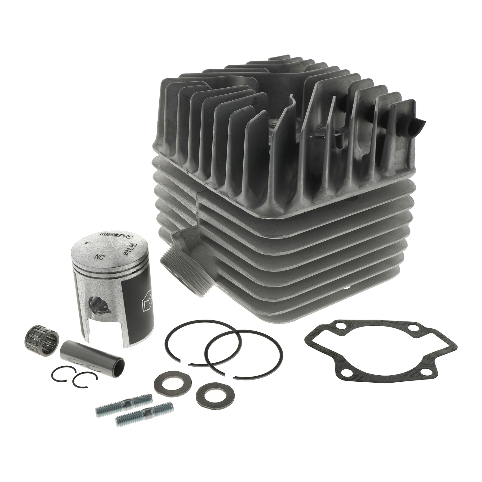 SET cilindro completo con pistón y culata -S50 - Ø45mm - 63ccm, revestimiento NPC