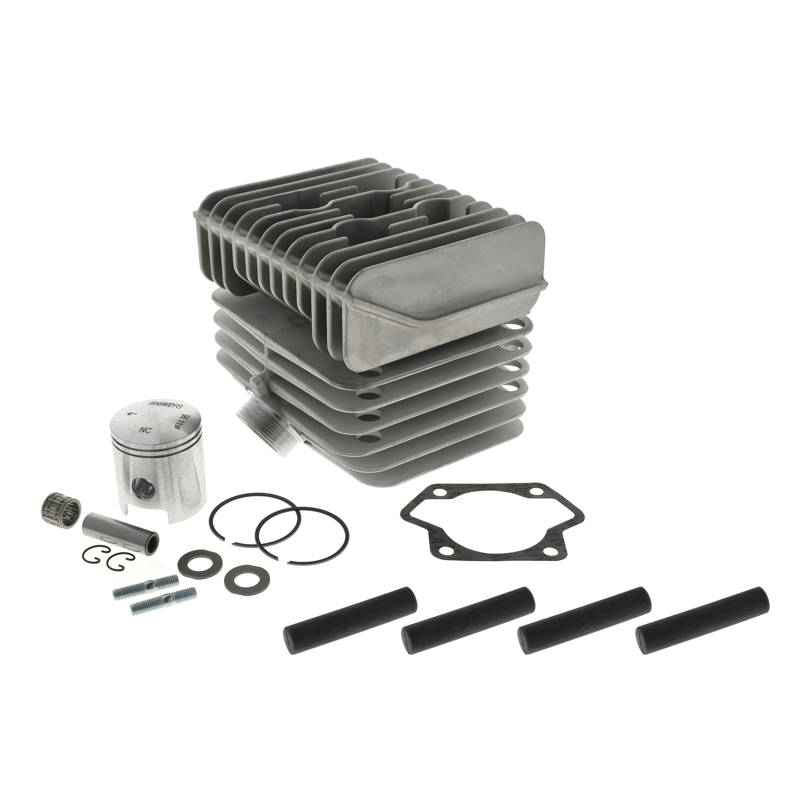 Zylinderset kpl. mit Kolben und Zylinderkopf 70ccm, Ø45 mm, LB=50mm, NPC-Beschichtung - S70, S83, SR80