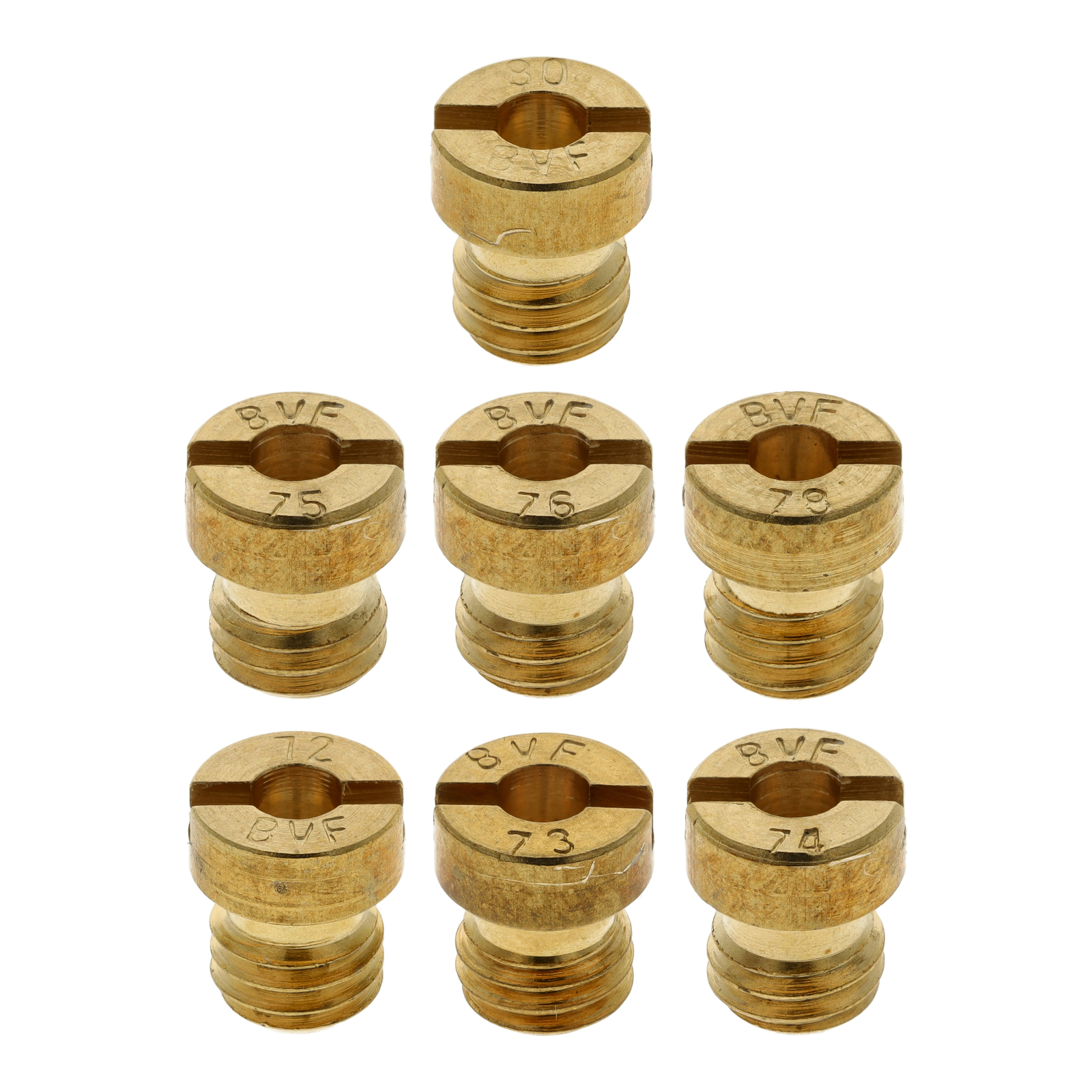 Düsensatz BVF Feinabstimmung SIMSON 0,72-0,80; 7 Hauptdüsen