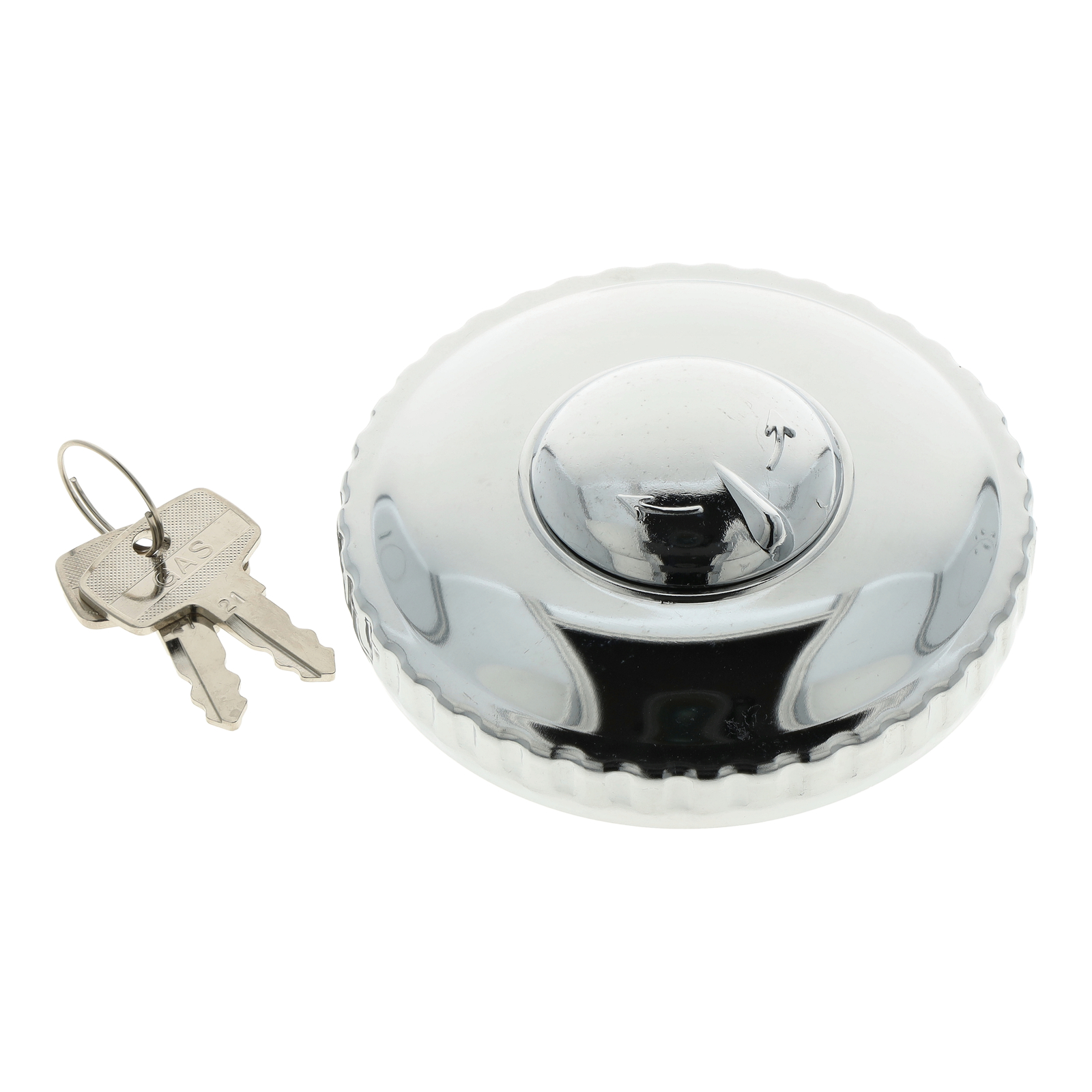 Tapa de depósito de combustible Ø60 cerrable - MZ ETZ muy pulido