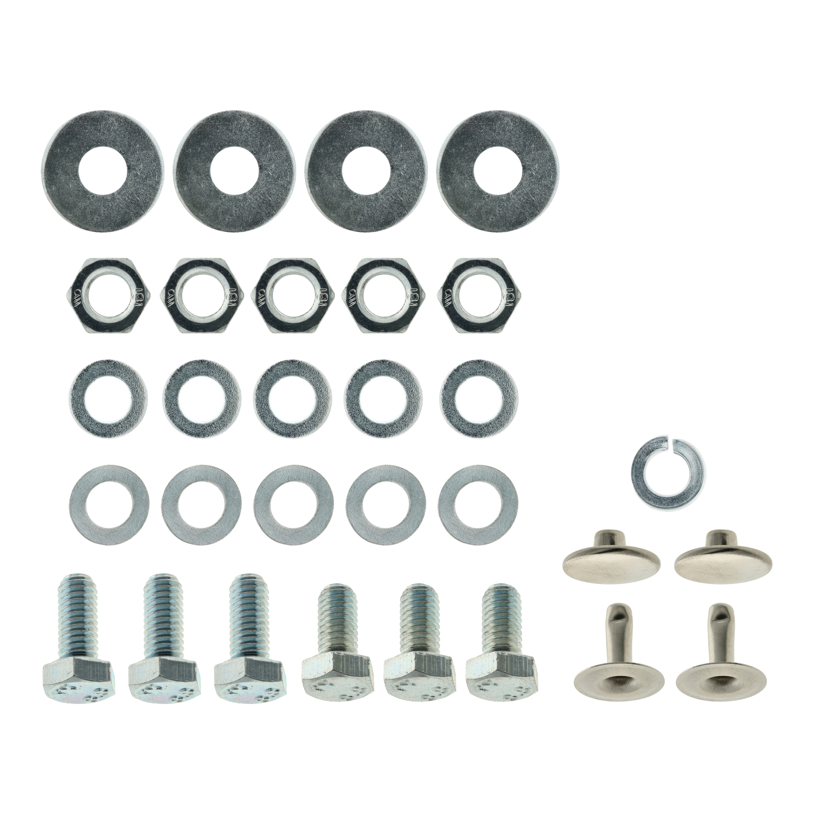 Normteile-Set S50, S51, S70 Schutzblech hinten (Lasche, Rücklichthalter, Schutzblechhalter)