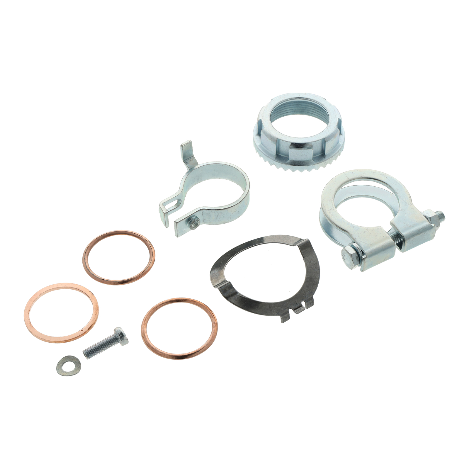 SET Krümmer Anbauteile mit Sicherungsschelle