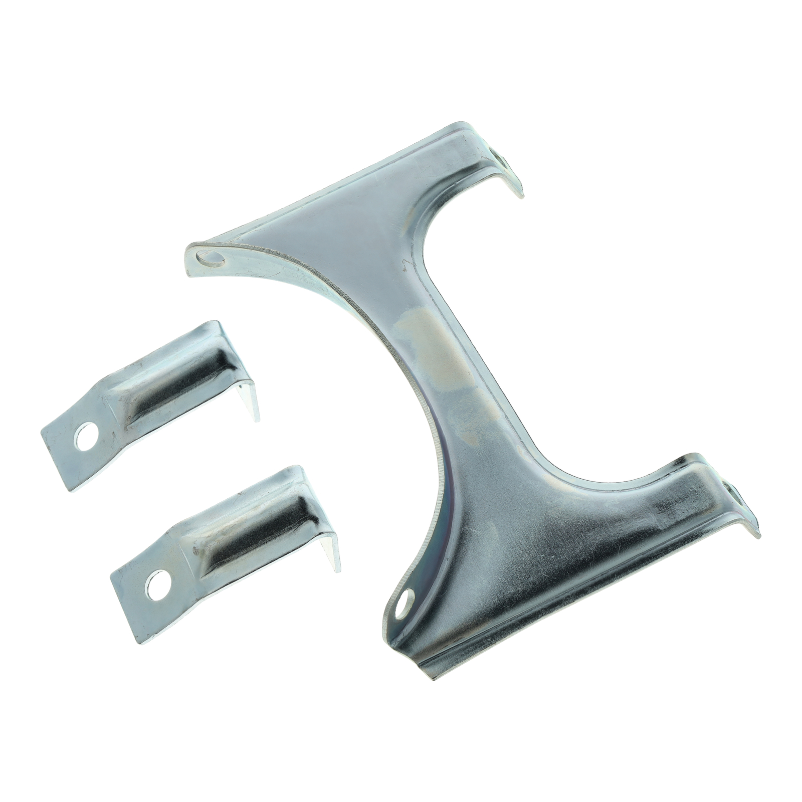 SET=1x luggage carrier support (long, high version), 2x luggage carrier fastening - galvanized - SR4-2, SR4-3, SR4-4 