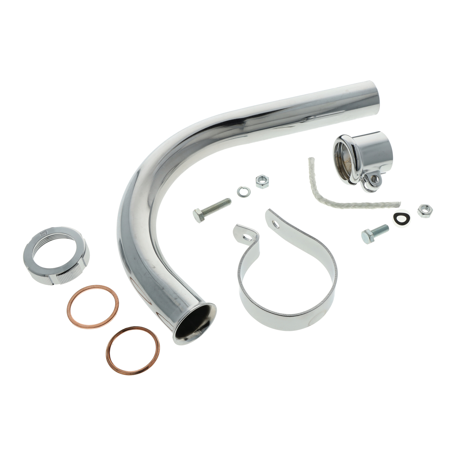 Kit tubo de escape, 220 largo compl. para silenciador largo SR1, SR2E