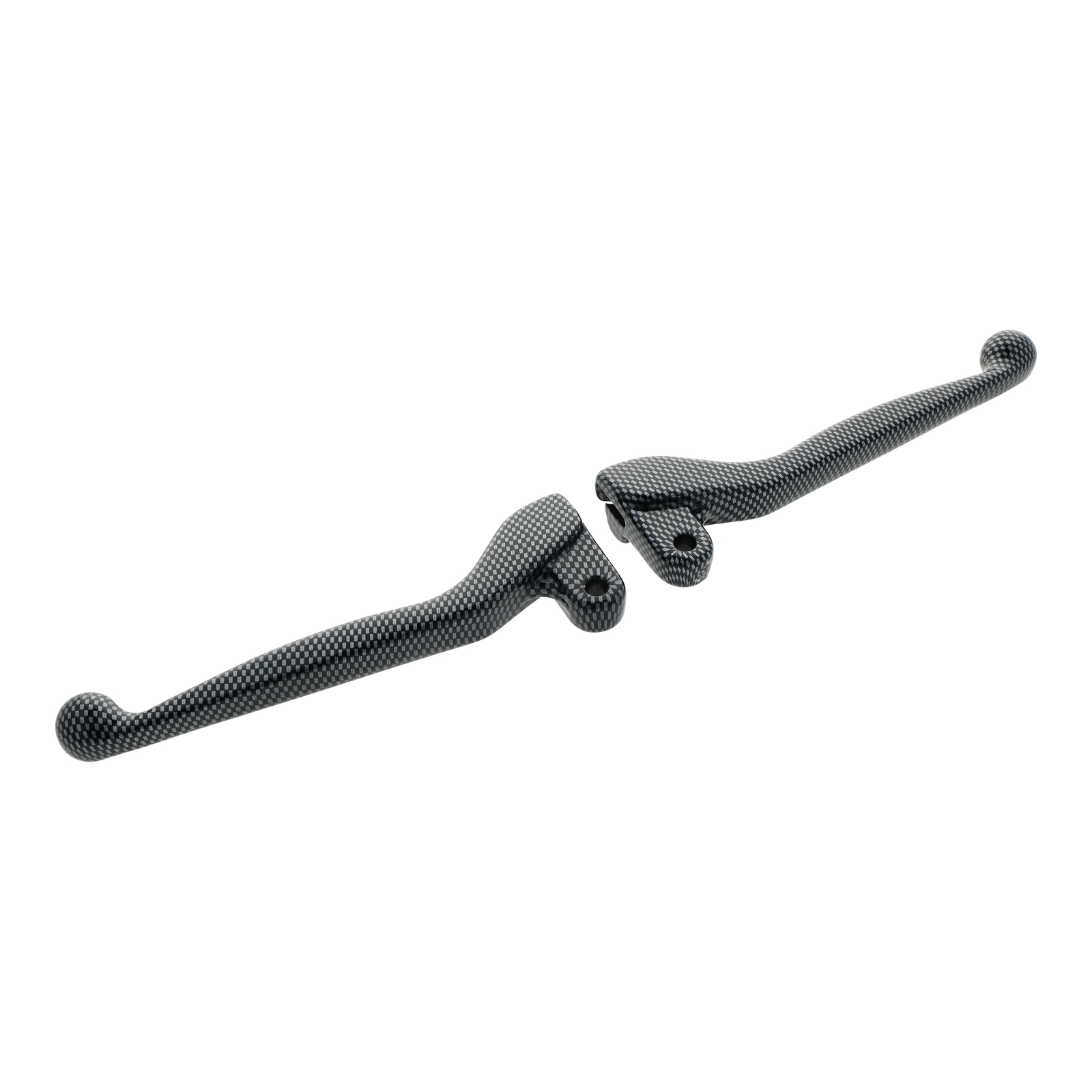 Handhebel SET SIMSON, ALU-massiv, Bremshebel + Kupplungshebel , Farbe carbon S51,S53, SR50