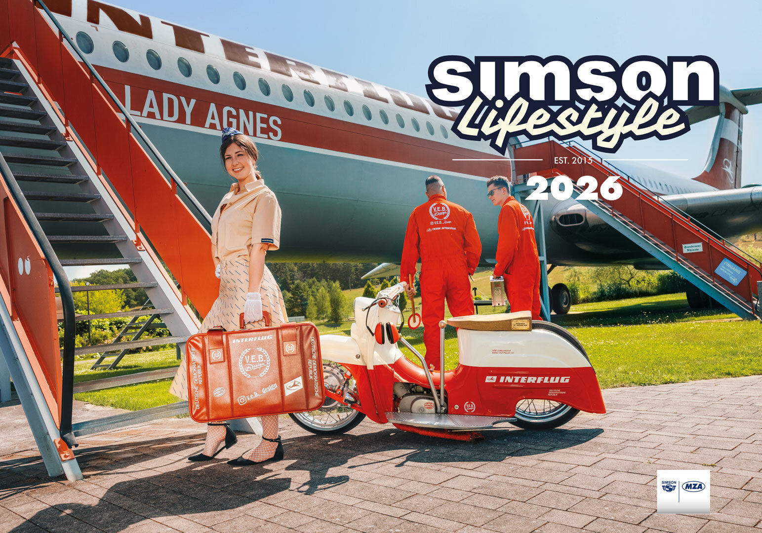 SIMSON Lifestyle-Kalender 2026 ? Kultklassiker und ihre kreativen Macher im Rampenlicht
