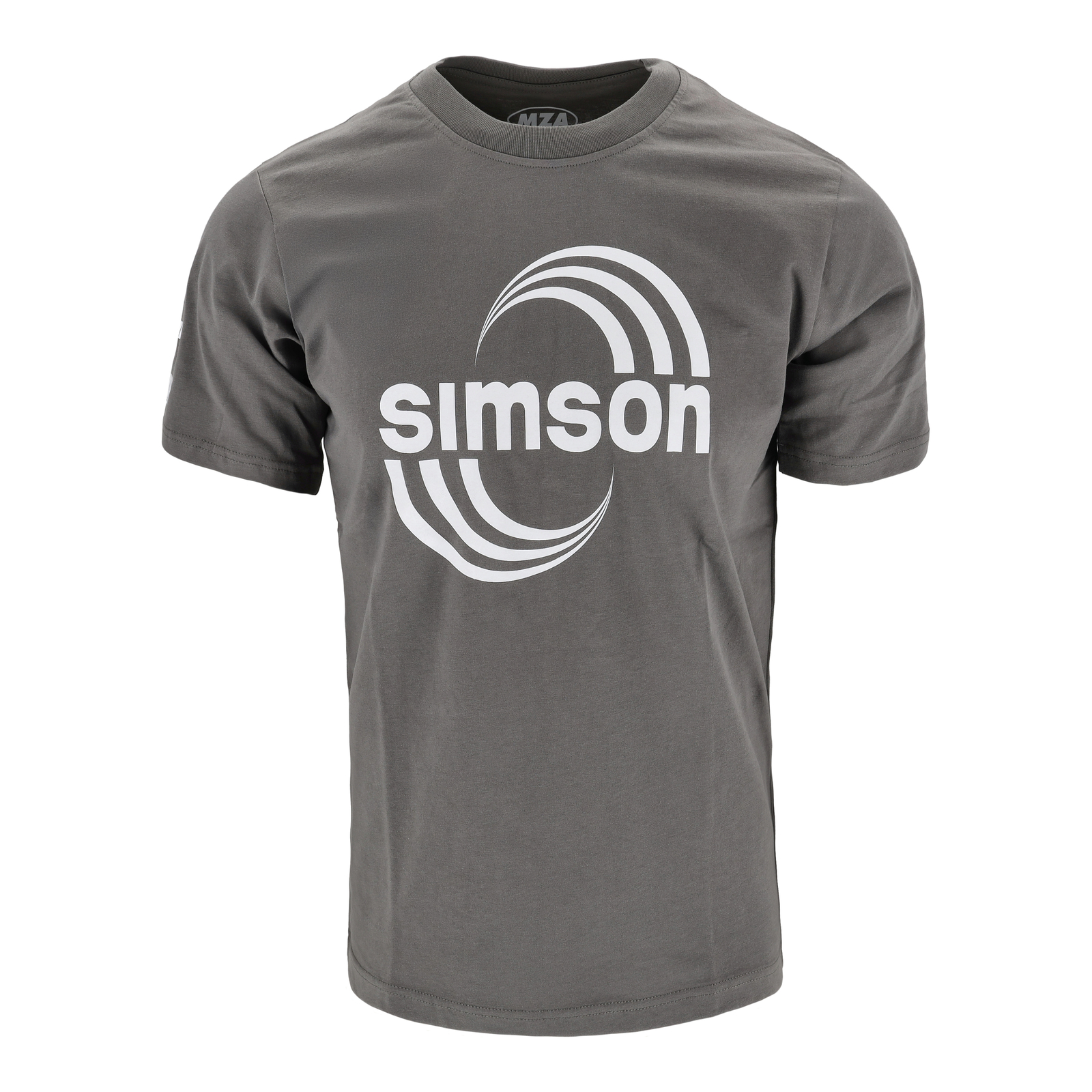 T-Shirt, Farbe: grau, Größe: L - Motiv: ""SIMSON Rennshirt""